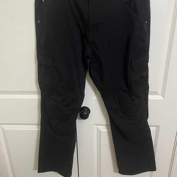 Mens NWOT Black Polyester/Cotton Riding Pants Size 42x32 - Picture 2 of 6